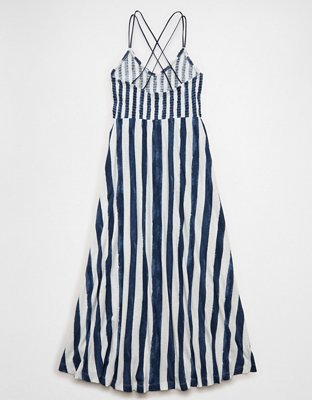 AE Sunchaser Smocked Maxi Dress