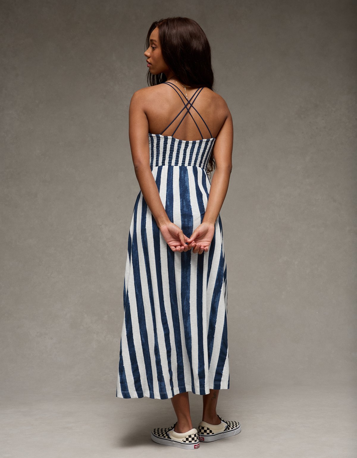 AE Sunchaser Smocked Maxi Dress - image 2
