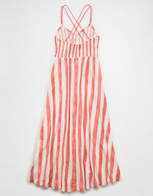 AE Sunchaser Smocked Maxi Dress