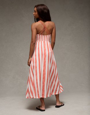 AE Sunchaser Smocked Maxi Dress