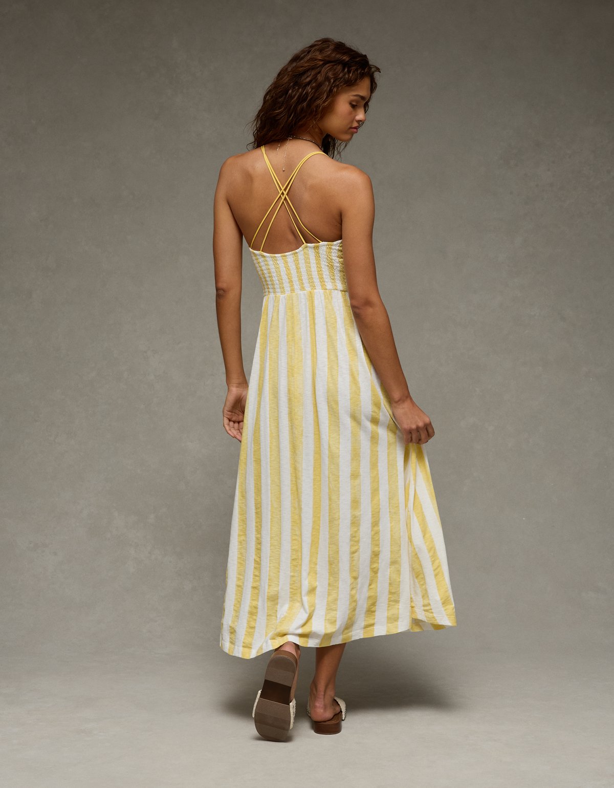 AE Sunchaser Smocked Maxi Dress - image 2