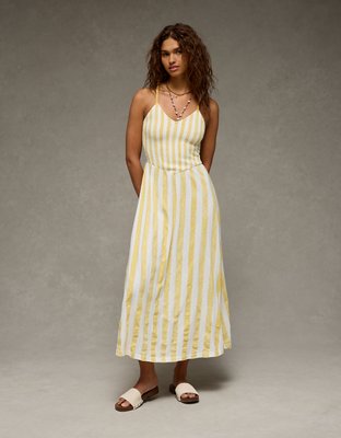 AE Sunchaser Smocked Maxi Dress