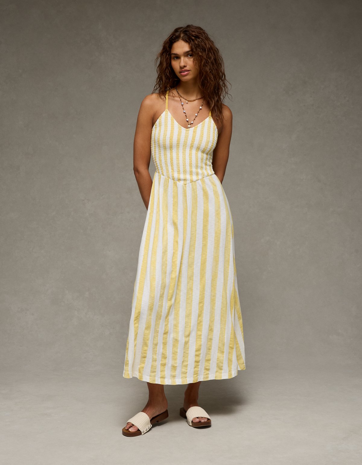 AE Sunchaser Smocked Maxi Dress - image 5