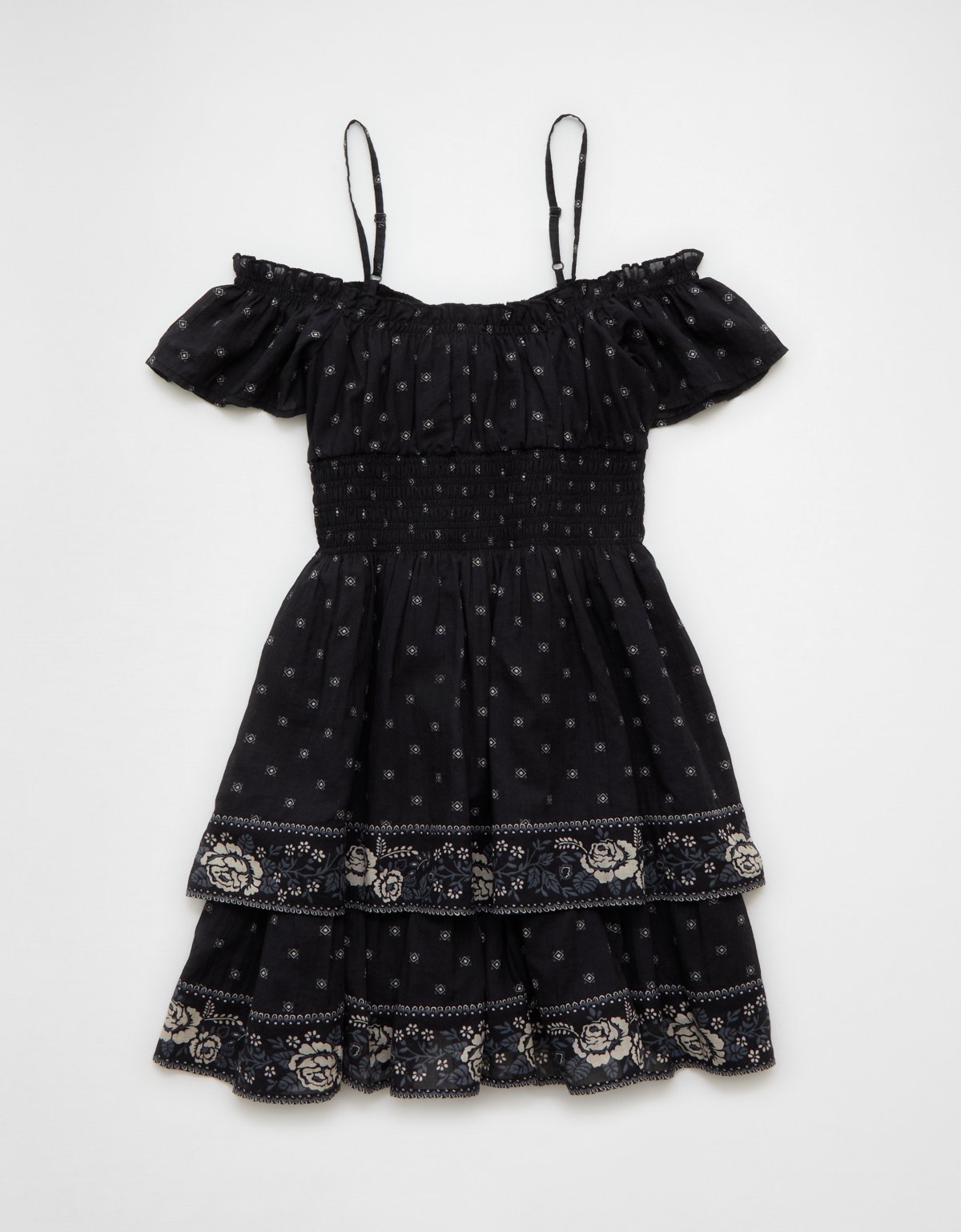 AE Off-The-Shoulder Smocked Mini Dress - image 4