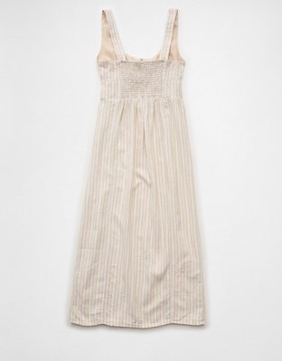 AE Catie Corset Column Midi Dress | American Eagle