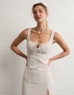 AE Catie Corset Column Midi Dress