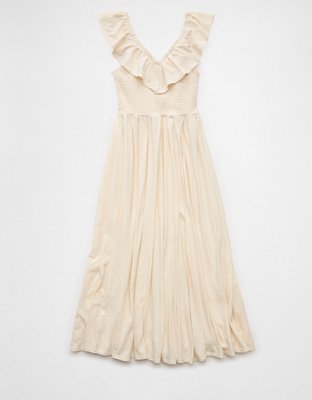 AE Sunchaser Knit Drop Waist Midi Dress