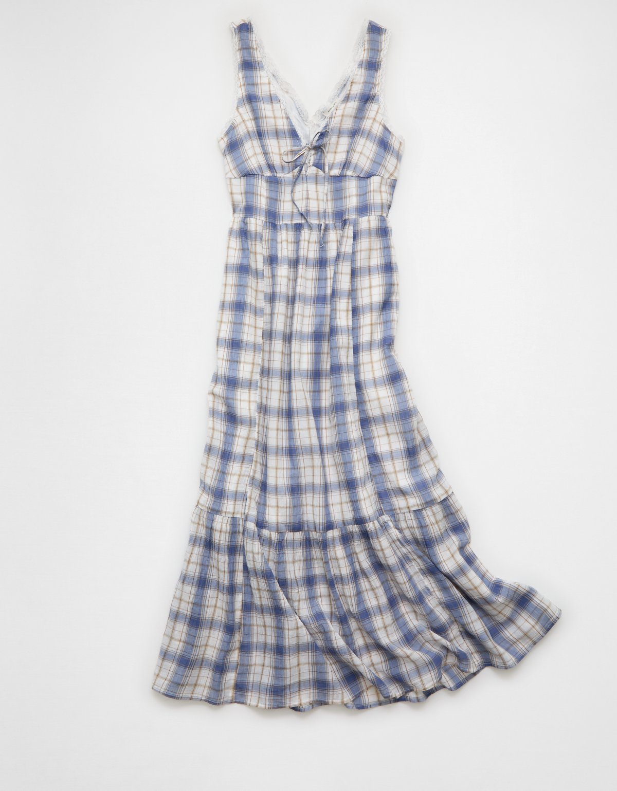 AE Tie-Front Midi Dress - image 3