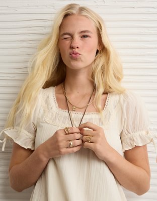 AE Babydoll Mini Dress