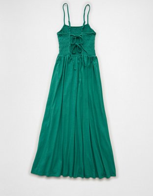 AE Sunchaser Smocked Knit Midi Dress