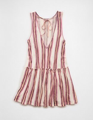 AE Sunchaser Tie-Back Mini Dress