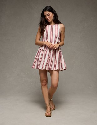 AE Sunchaser Tie-Back Mini Dress