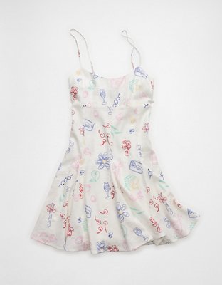AE Pleated Mini Dress