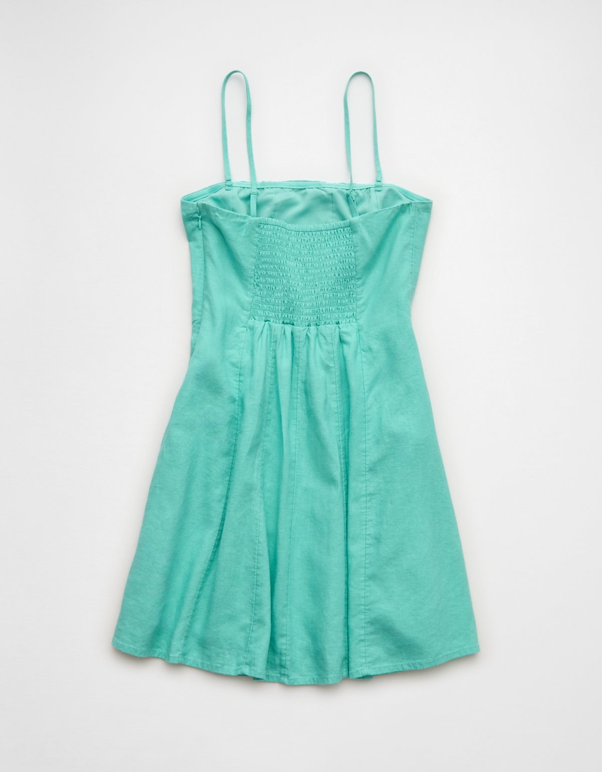 AE Linen-Blend Strapless Mini Dress - image 4