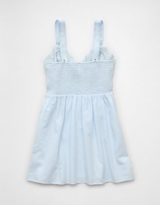 AE V-Neck Lace Mini Dress
