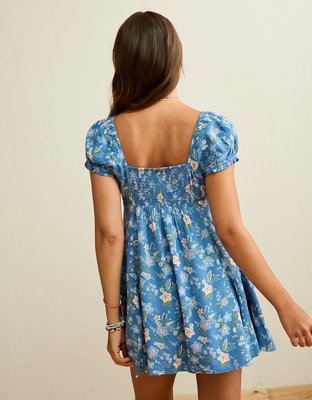 AE Sweetheart Pleated Mini Dress