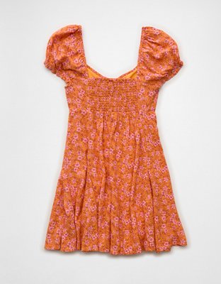 AE Sweetheart Pleated Mini Dress