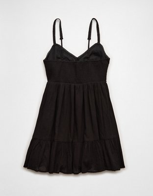 AE V-Neck Babydoll Mini Dress