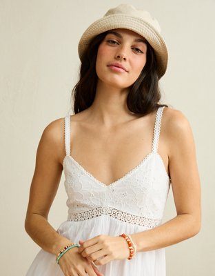 low cut babydoll dress Flowy Babydoll Mini Dress