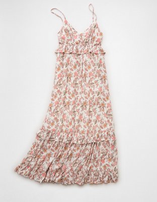 AE V-Neck Ruffle Midi Dress from American Eagle - $84.95