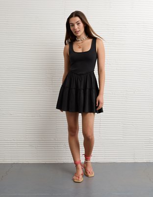 AE Scoop Neck Midi Dress | American Eagle