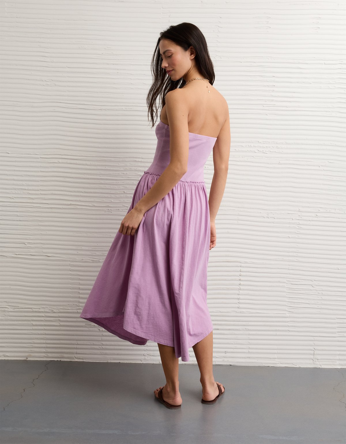 AE Sunchaser Strapless Midi Dress - image 2