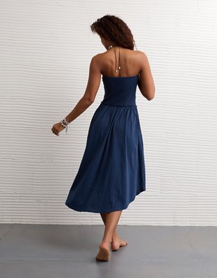 AE Sunchaser Shirttail Maxi Dress