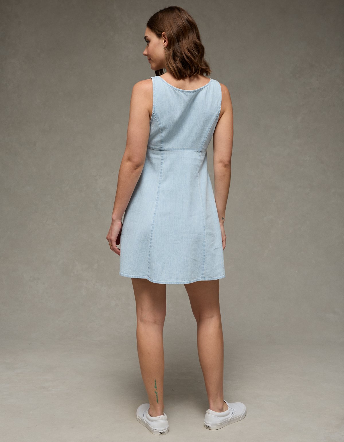 AE Button-Up Mini Dress - image 2