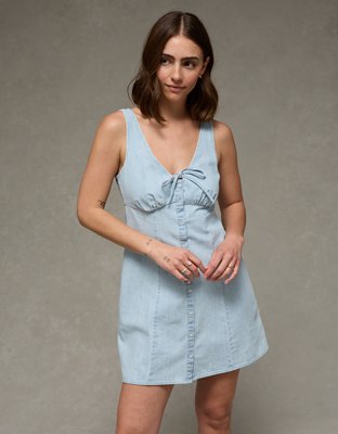 AE Button-Up Mini Dress from American Eagle - $23.98