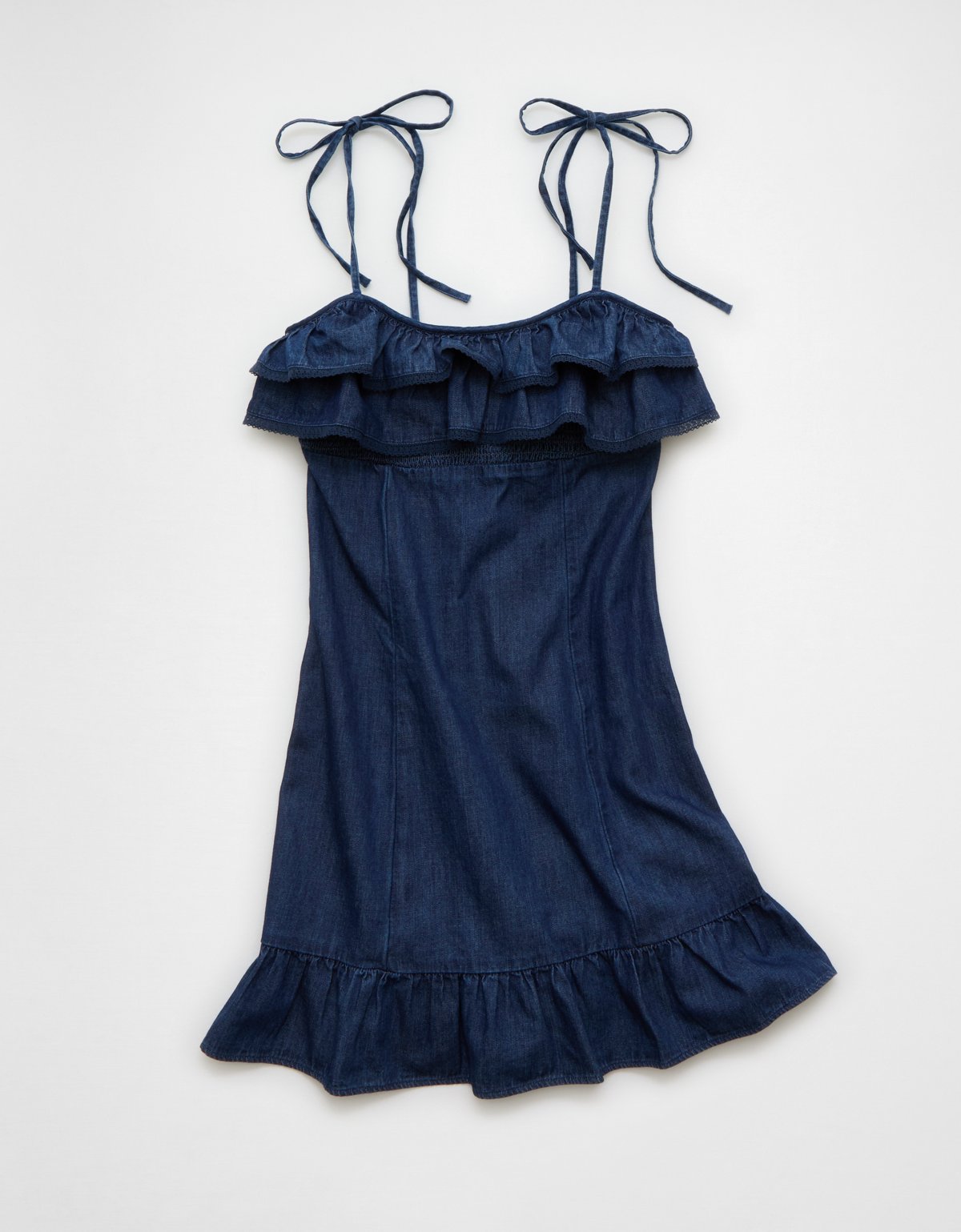 AE Ruffle Tie-Strap Mini Dress - image 3