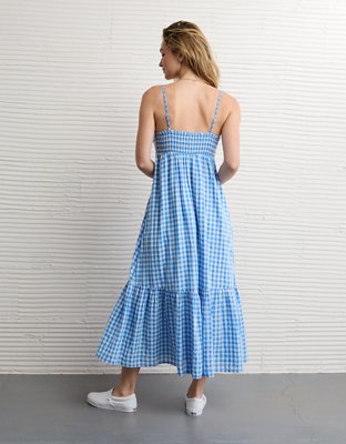 angels in america midi dress blue Navy Polka Dot Jacquard Angela Midi Dress