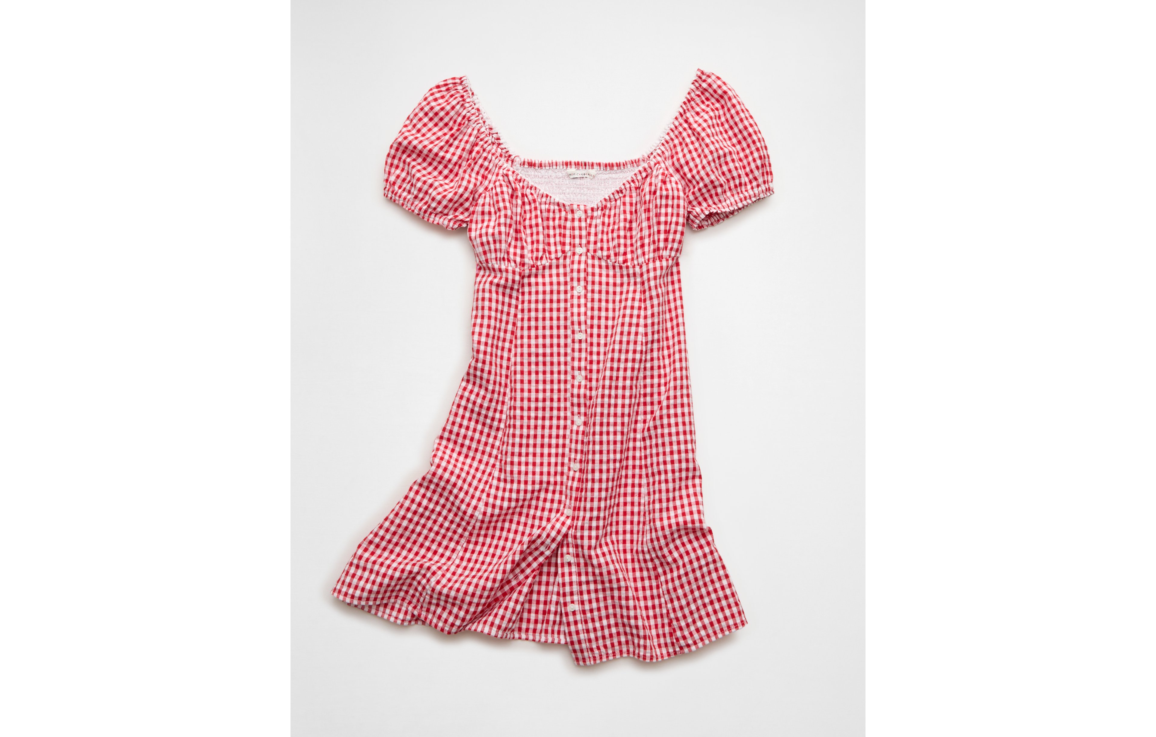 AE Sweetheart Button-Up Mini Dress