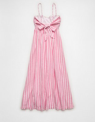 AE Strapless Corset Midi Dress