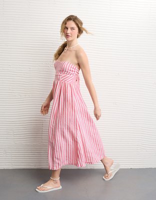 AE Strapless Corset Midi Dress from American Eagle - $56.21 (21% off)