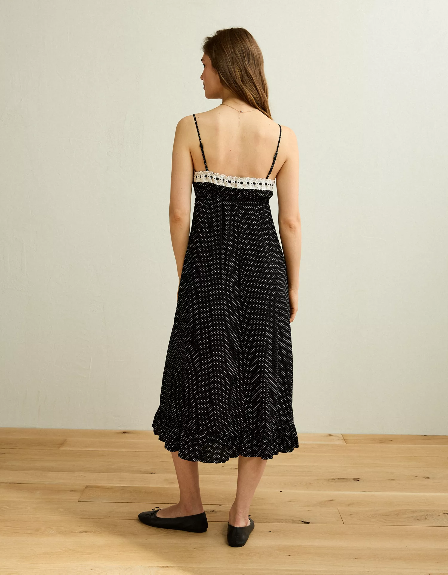 AE Sweetheart Slip Midi Dress - thumbnail 2
