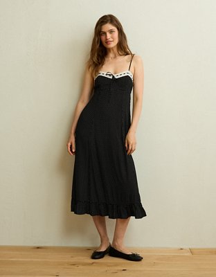 AE Sweetheart Slip Midi Dress