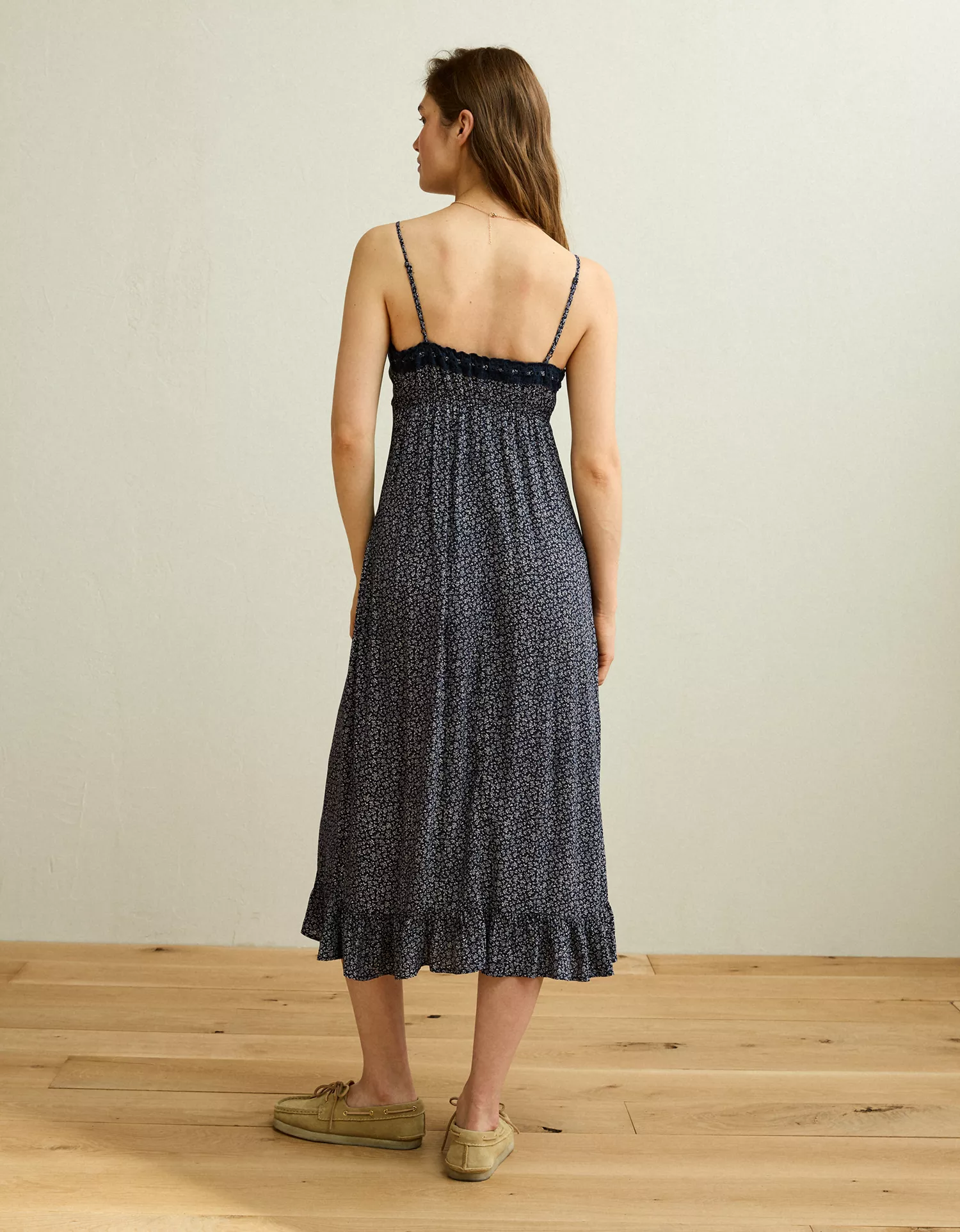 AE Sweetheart Slip Midi Dress - thumbnail 8