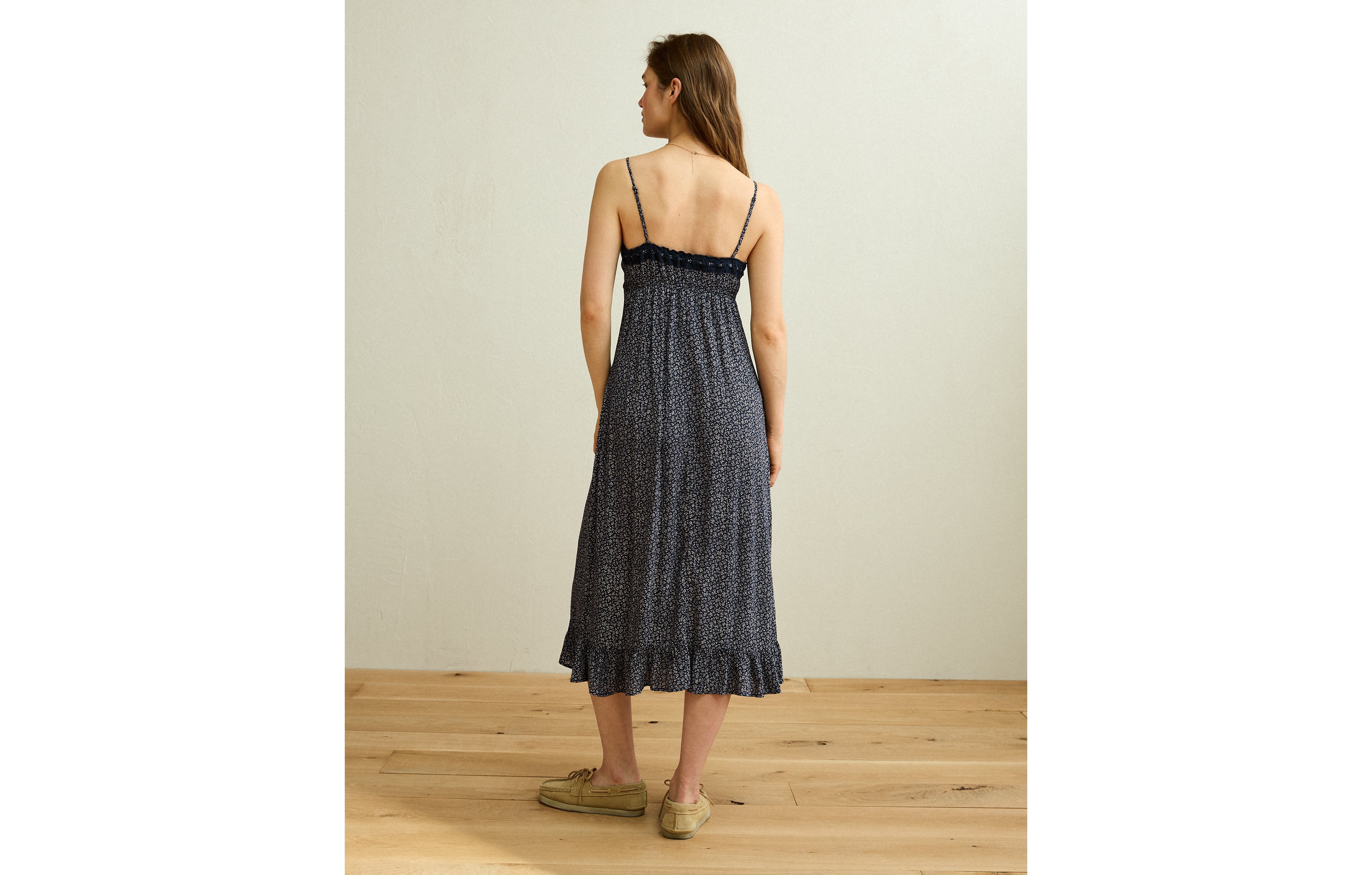 AE Sweetheart Slip Midi Dress