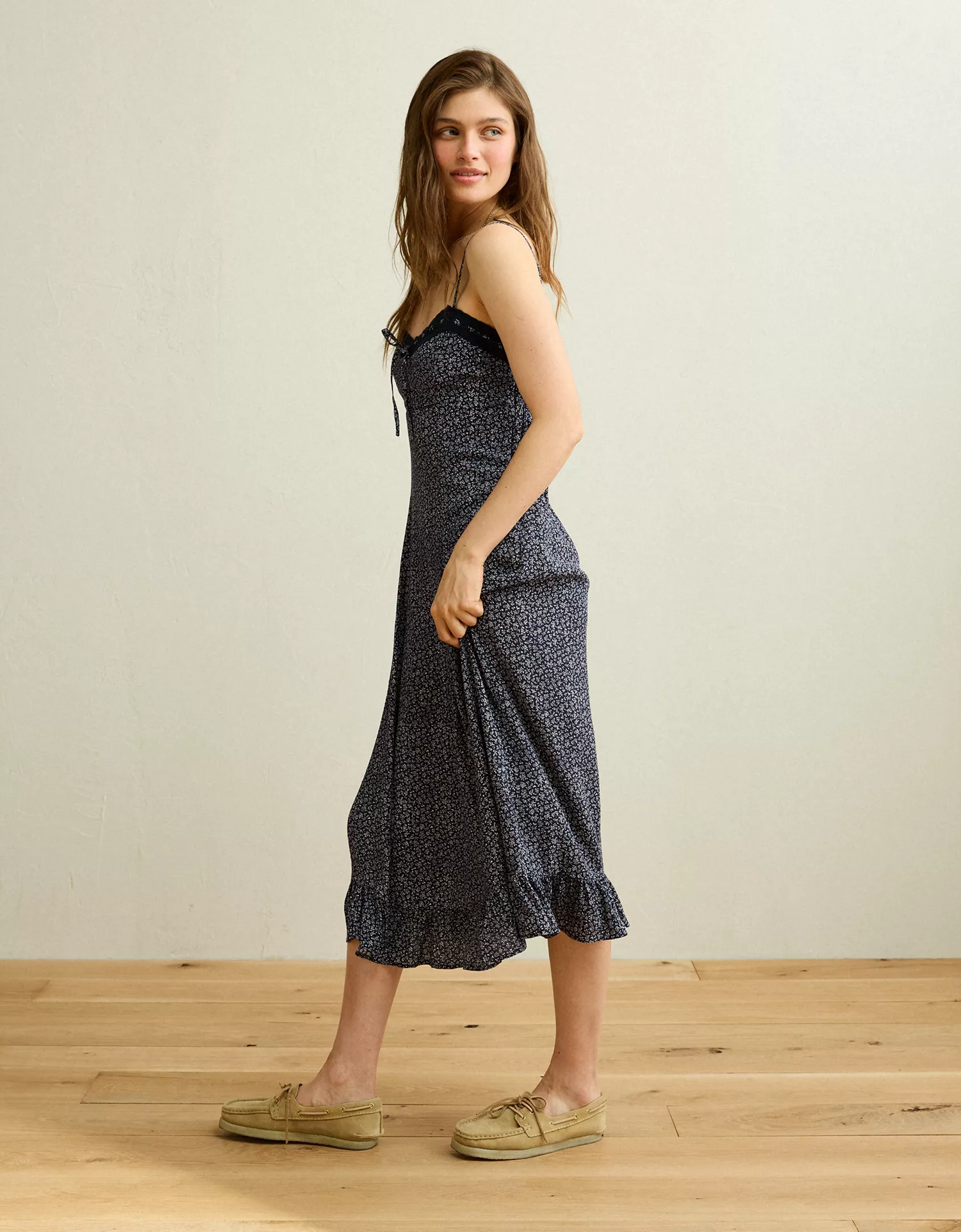 AE Sweetheart Slip Midi Dress - thumbnail 10