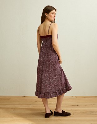 AE Sweetheart Slip Midi Dress