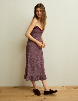 AE Sweetheart Slip Midi Dress