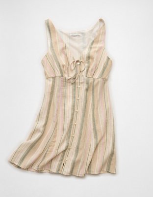 AE Button-Up Mini Dress