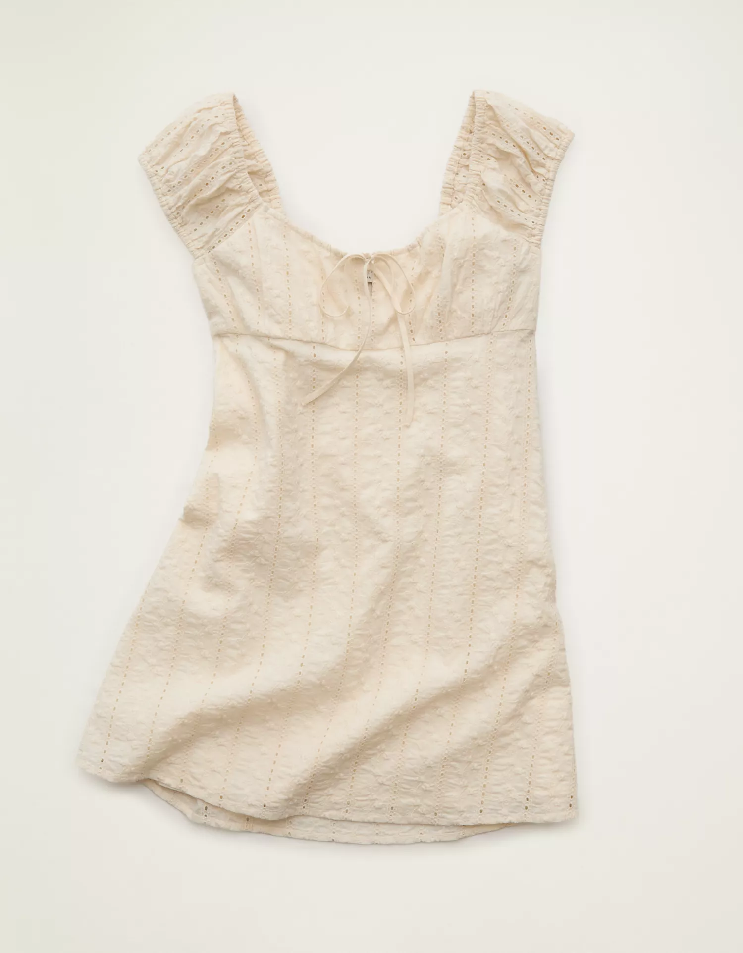 AE Cap-Sleeve Button-Up Mini Dress - thumbnail 4