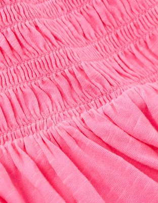 AE Sunchaser Smocked Knit Midi Dress