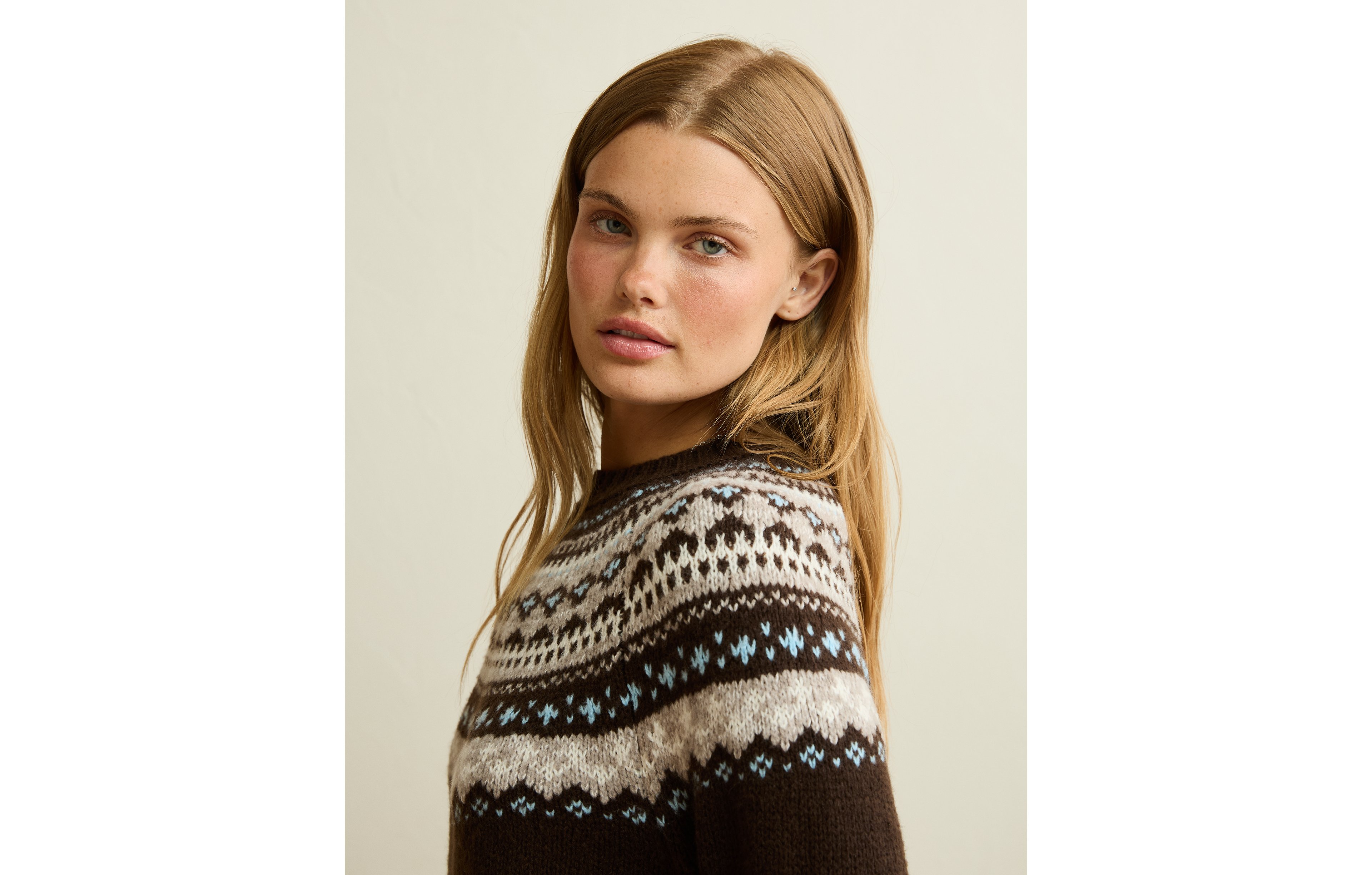 AE Fair Isle Sweater Mini Dress