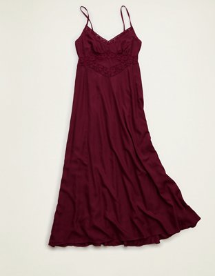 AE V-Neck Slip Midi Dress