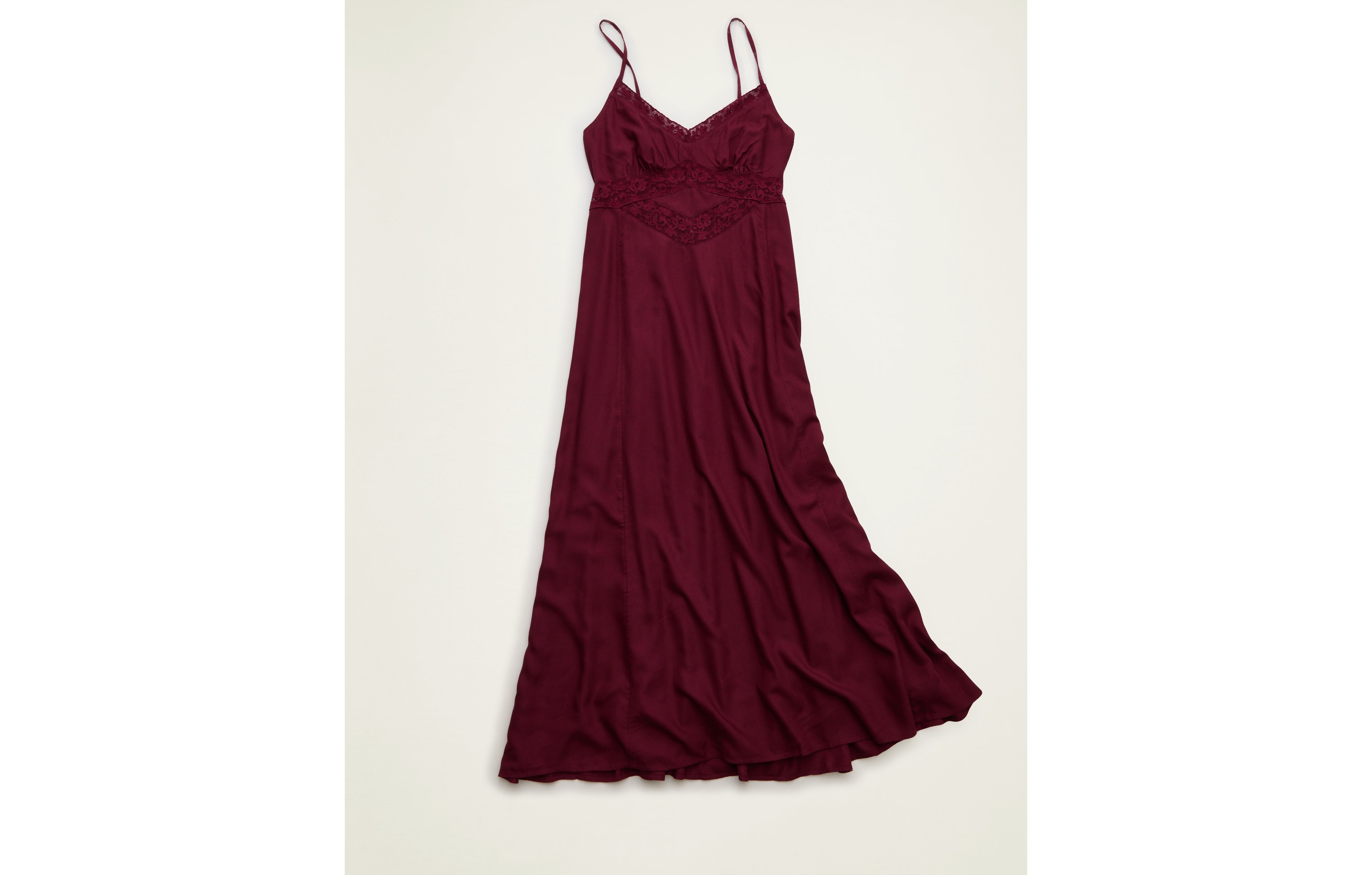 AE V-Neck Slip Midi Dress