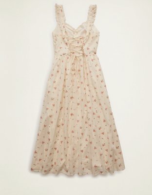 AE Sweetheart Corset Midi Dress