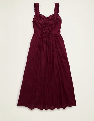 AE Sweetheart Corset Midi Dress
