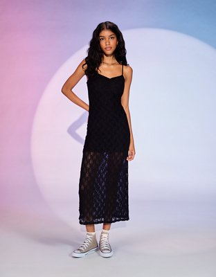 Domelipa x AE Cinched Midi Dress | American Eagle